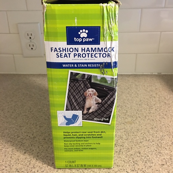 Top Paw Fashion Hammock Seat Protector - Picture 2 of 4